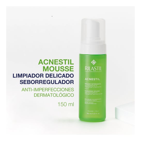 Cumlaude Acnestil mousse de limpeza facial 150ml