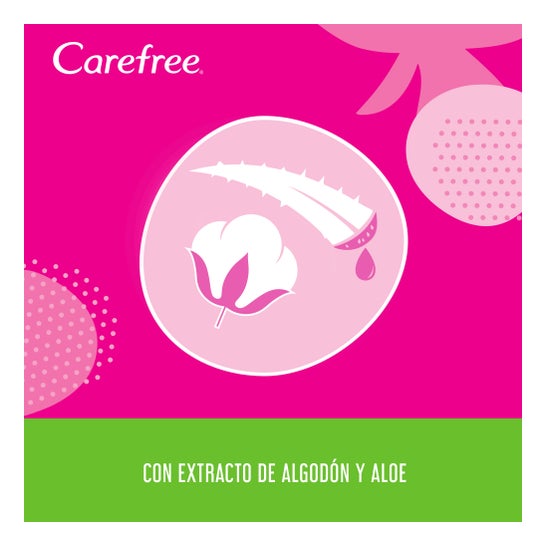 Carefree Carefree Normal Aloe Protector Cotton 56uds