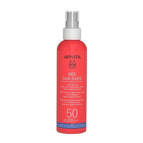 Apivita Bee Sun Safe Face Spray Ultra Light Spray Corporal SPF50 200ml