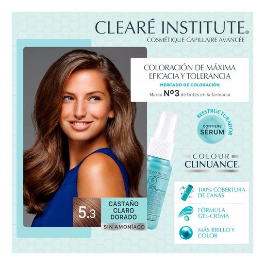 Cor Clinuance 5.3 castanho dourado claro Cor Clinuance 5.3 castanho dourado claro