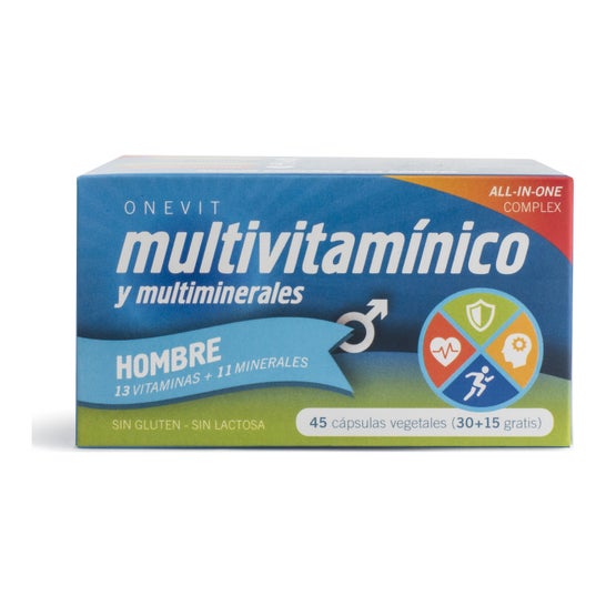 Multivitaminas Onevit Homens 30+15caps
