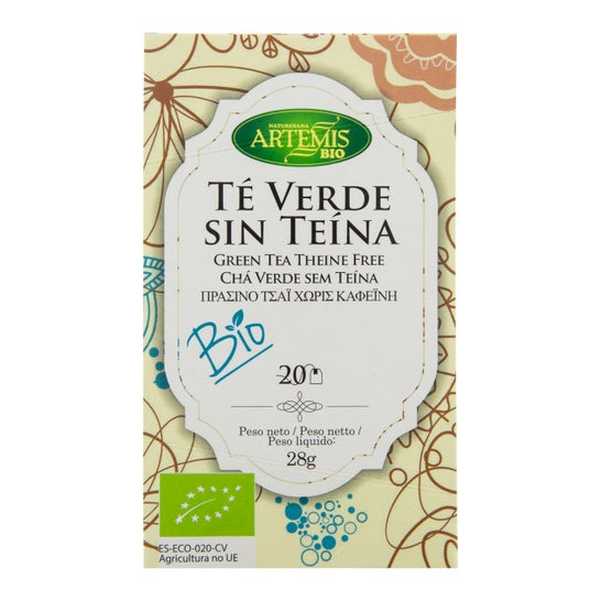 Chá verde sem Teina Eco 20 Filt Artemis