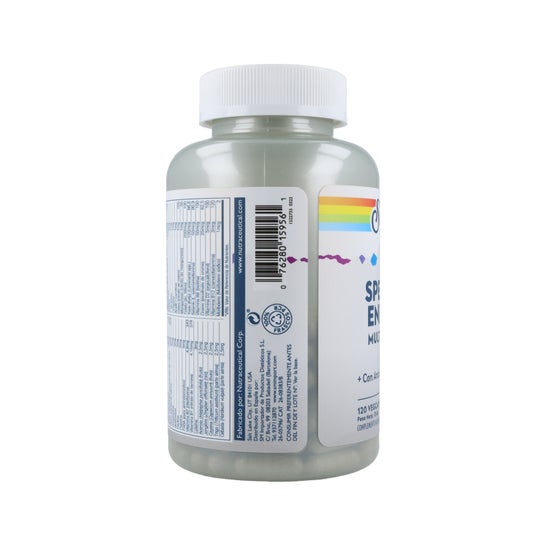 Vegetais Solaray Energy Spectro 120caps