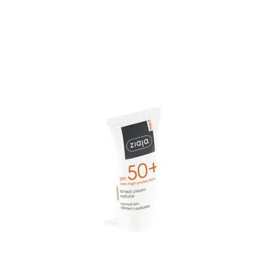 Ziaja Med Creme Facial Protetora SPF50+ Cor Natural 50ml
