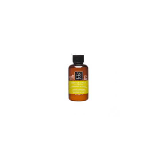 Shampoo Apivita Chamomile Diário E Mel 75ml