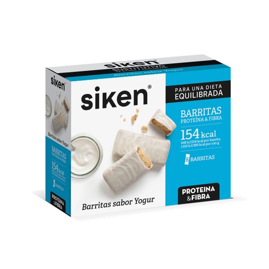 Iogurte Siken Substitutivo Bar 8 U