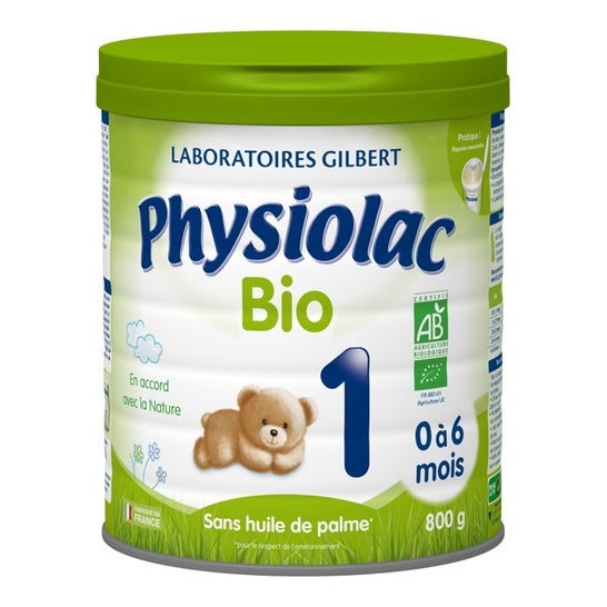 Physiolac Bio 1ª Idade de 0 - 6 meses Caixa 800 gramas