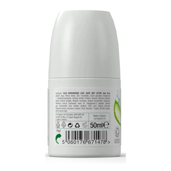 Dr.Organic Aloe vera Desodorizante 50ml Dr.Organic Aloe vera Desodorizante 50ml