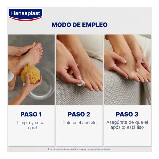 Hansaplast com ampolas Pequenos 6 pensos Hansaplast com ampolas Pequenos 6 pensos