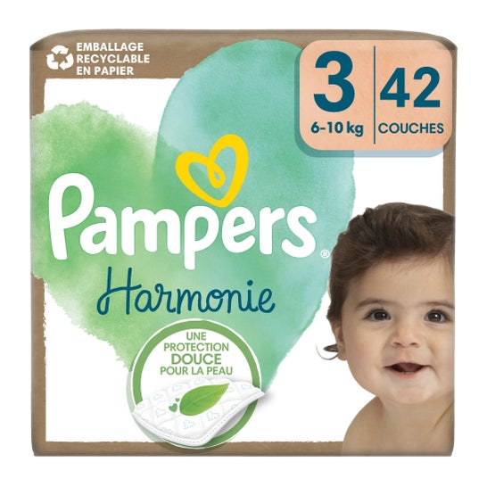 Harmony Pampers Fraldas T3 6-10kg 42uds