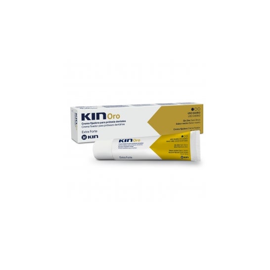 Creme de fixação da dentadura Kin Gold 75ml