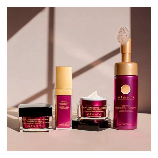 Atashi Antioxidante Celular Anti-idade 50ml + Creme Hidratante FPS15 50ml Atashi Antioxidante Celular Anti-idade 50ml + Creme Hidratante FPS15 50ml