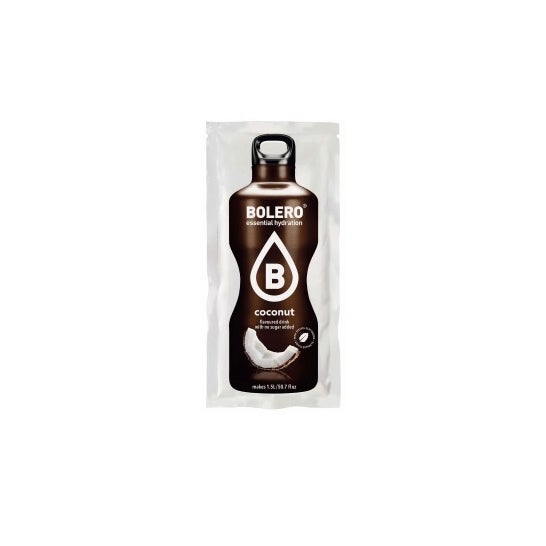 Bolero Mistura para bebidas com sabor a coco 12 saquetas
