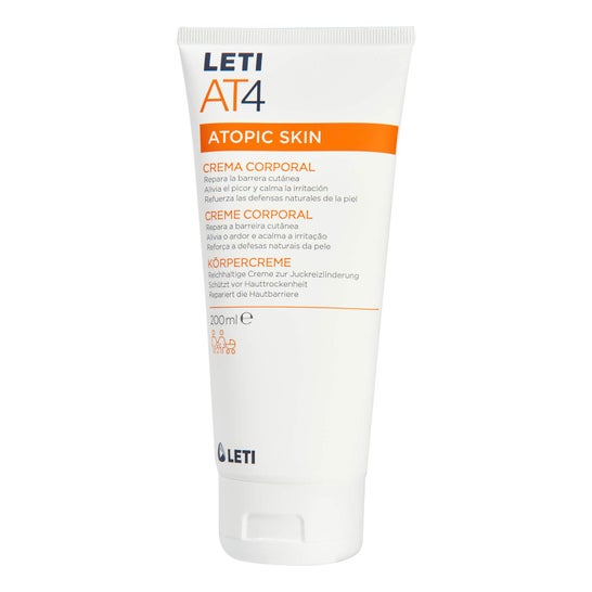 LetiAT4 Creme Corporal Pele Atópica 200ml