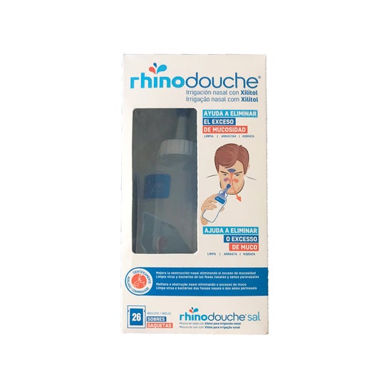 Rhinodouche Pack Irrigador Nasal + Sinusal Xl 500 Ml + 26 So RHINODOUCHE,