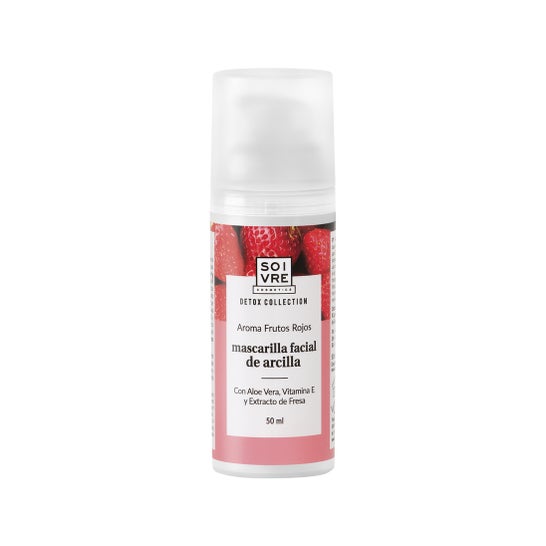 Soivre Máscara Facial Frutas Vermelhas 50ml