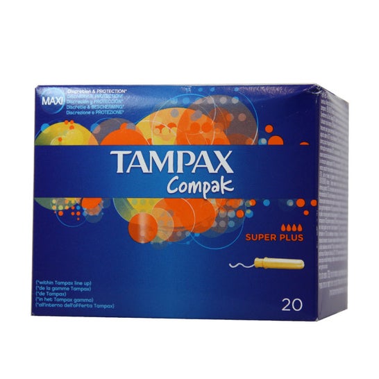 Tampax Compak Super Plus 20 U