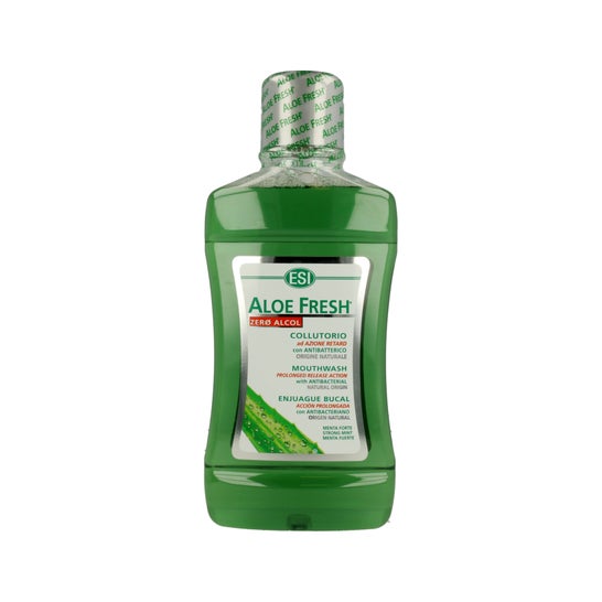 Enxaguatório bucal fresco ESI Aloe Zero 500ml