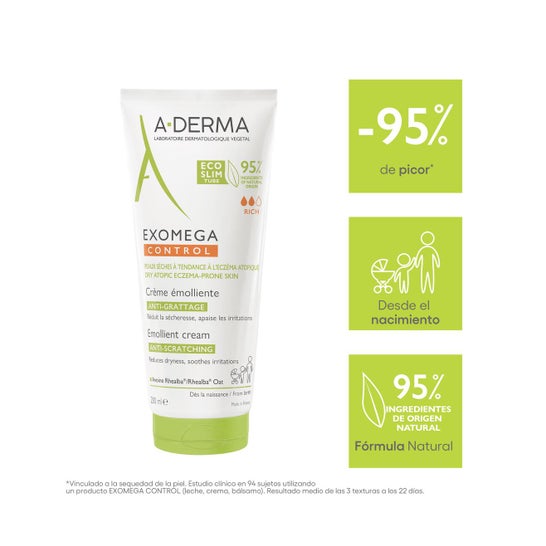 A-Derma Exomega Control Creme Emoliente 200ml