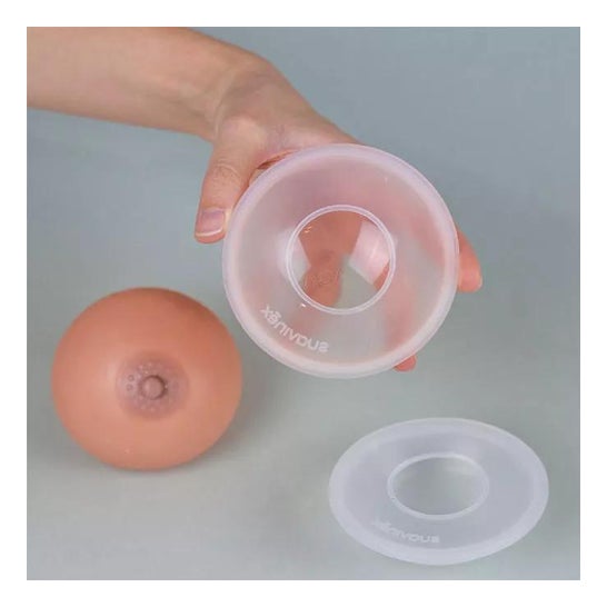 Suavinex conjunto de conchas protetoras e conchas coletoras de amamentação Suavinex conjunto de conchas protetoras e conchas coletoras de amamentação