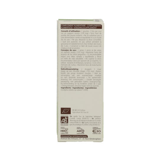 Óleo essencial de eucalipto radiata BIO 10ml