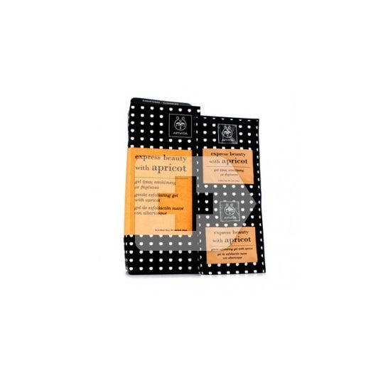 Apivita Express Beauty gel esfoliação damasco 2udsx8ml