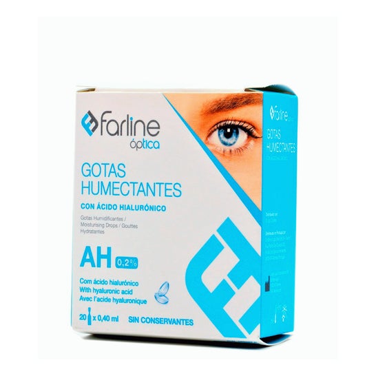 Farline Gotas hidratantes com ácido hialurônico 20monodose