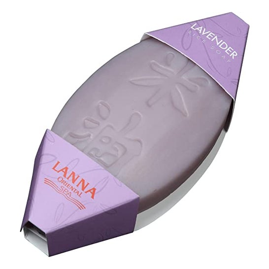 Lanna Oriental Spa Sabonete de Arroz Lavanda 100g