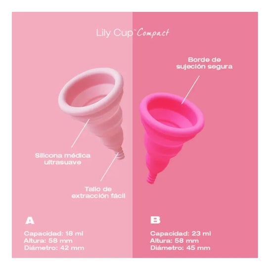Intimina Lily Cup Tamanho Compacto B 1pc Intimina Lily Cup Tamanho Compacto B 1pc