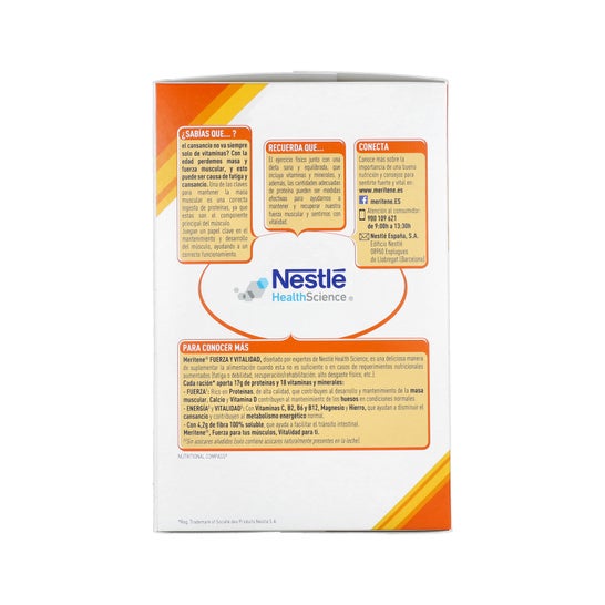 Nestlé® Meritene Mobilis Sabor Baunilha 14 saquetas