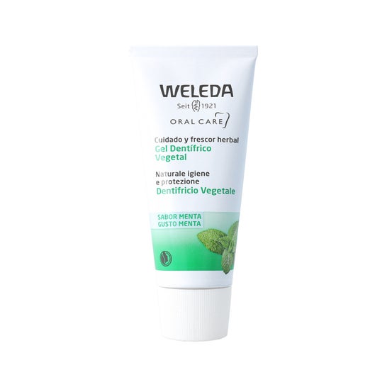 Gel de creme dental vegetal Weleda 75ml