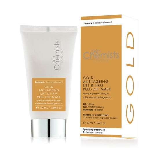SkinChemists Peel Off Gold Firming Mask