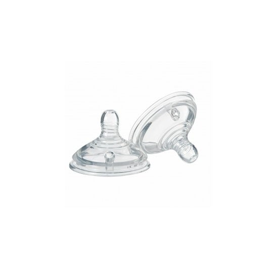 Tommee mamilo silicone fluxo rápido 2uds