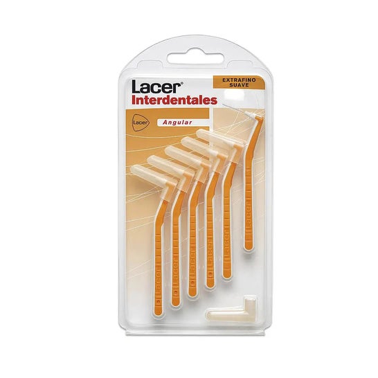 Lacer Interdental angular extrafino suave 6uds