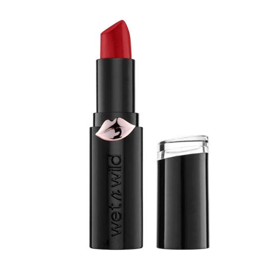 Batom Wet'n Wild Matte Acabamento Batom Vermelho 1pc