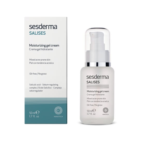 Sesderma Salises creme hidratante em gel 50ml