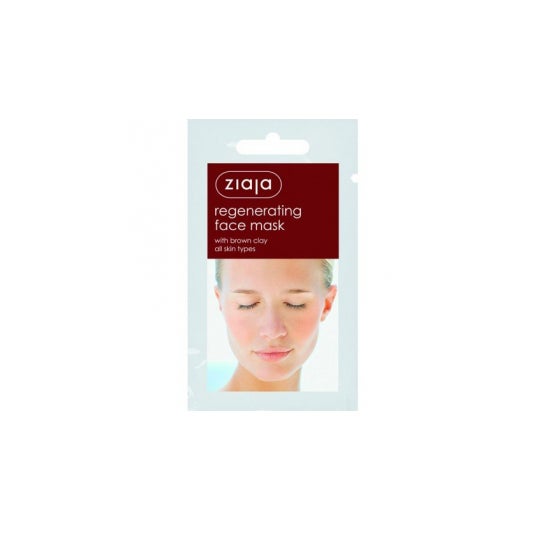 Máscara Facial Regeneradora Ziaja Argila Castanha 7ml