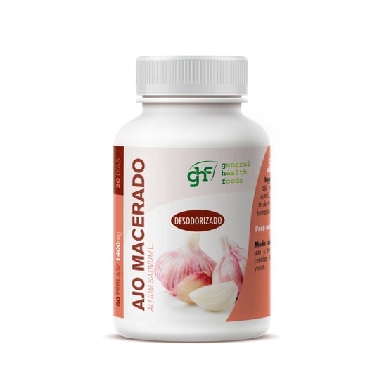 Ghf Alho Macerado 1400mg 60 Pérolas
