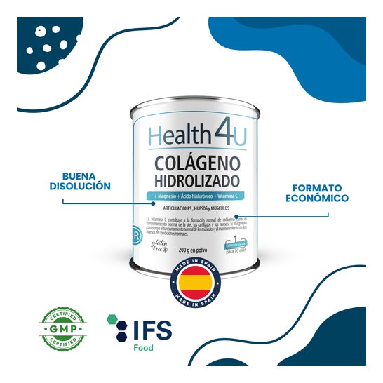 H4U Colagénio hidrolisado em pó 200 g