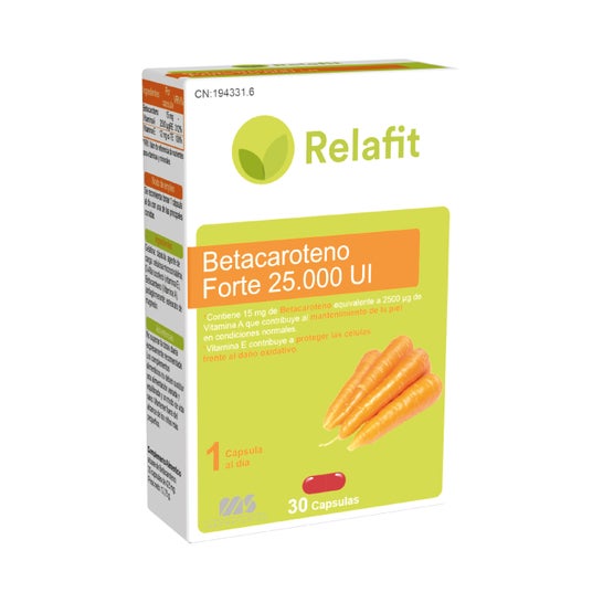 Relafit Betacaroteno Forte 5000 Ui Relafit MS,
