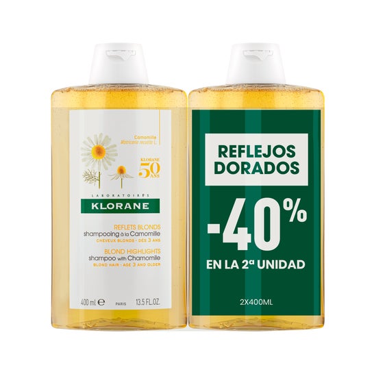 Klorane Champu Camomilla 2X400ml