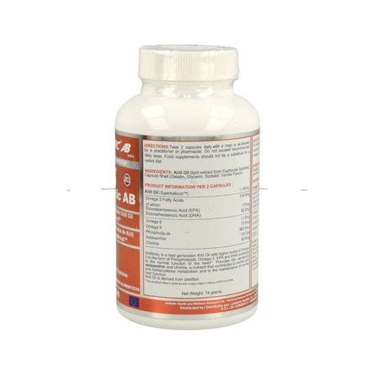 Airbiotic Krillbiótico AB 590 Mg Ecoharvesting 90 Capsules