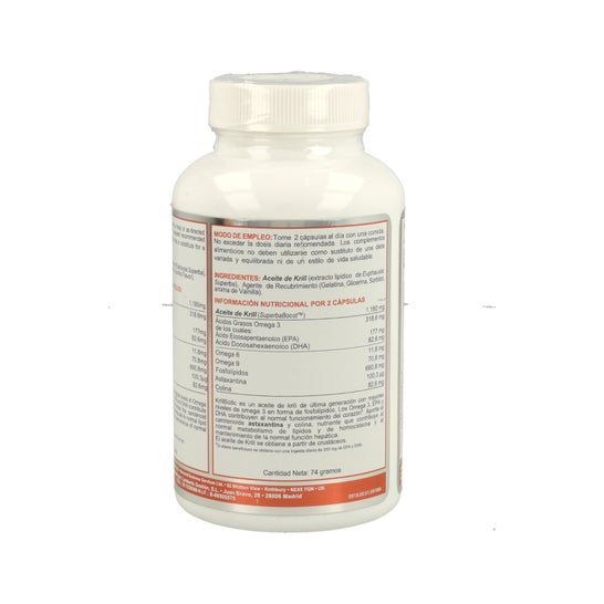 Airbiotic Krillbiótico AB 590 Mg Ecoharvesting 90 Capsules
