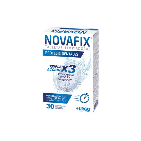 Novafix Pastillas Limpiadoras 3En1 30uds