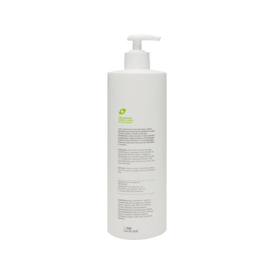 Aloé vera de leite corporal hidratante Interapothek 750ml