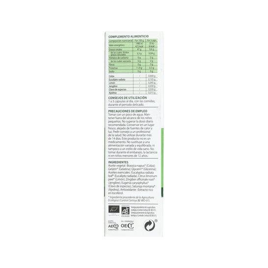 Cápsulas Aromaforce Defesas Naturais Bio 30 Cápsulas