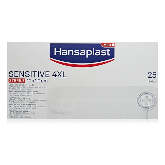 Hansaplast Sensitive 4Xl 25 peças