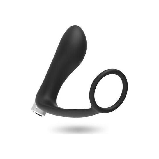Brinquedos Viciados Vibrador Prostático Recarregável Preto 1pc
