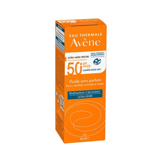 Avène Solar Emulsão Sem Perfume SPF50+ 50ml