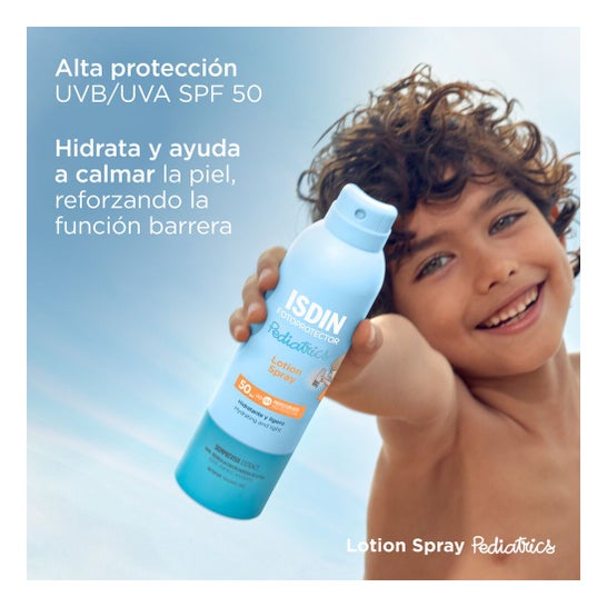 Isdin Pediatrics Lotion Spray Spray Spray 50 250ml